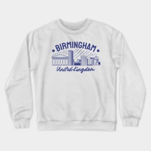 birmingham city united kingdom Crewneck Sweatshirt